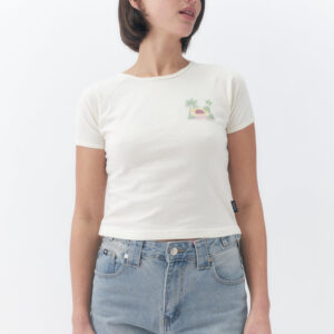 REMERA ROXY SLOW DAWN - CRUDO