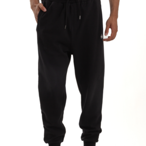 PANTALÓN CON PUÑO HOMBRE - NEGRO