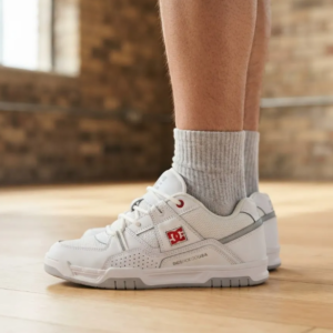 CALZADO DC CONSTRUCT - BLANCO