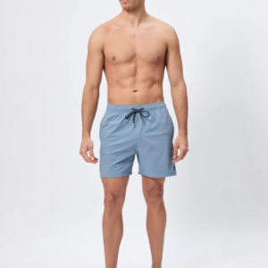 Short de baño N+ Volley Solid - Celeste