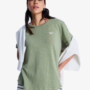 Remera Roxy OCEANWAVE - Verde Oliva